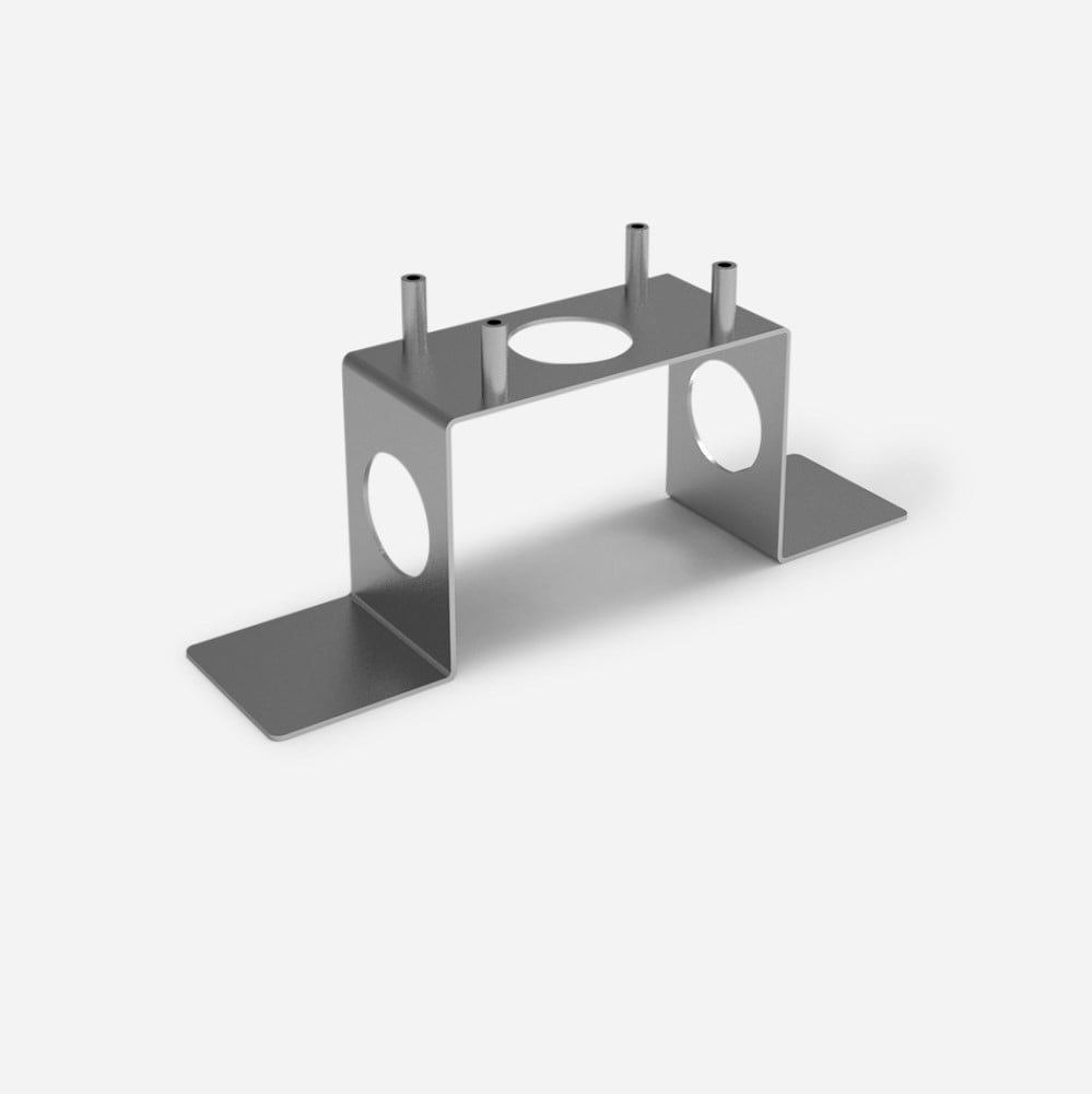 Lab Bollard Ground Fixation Plate