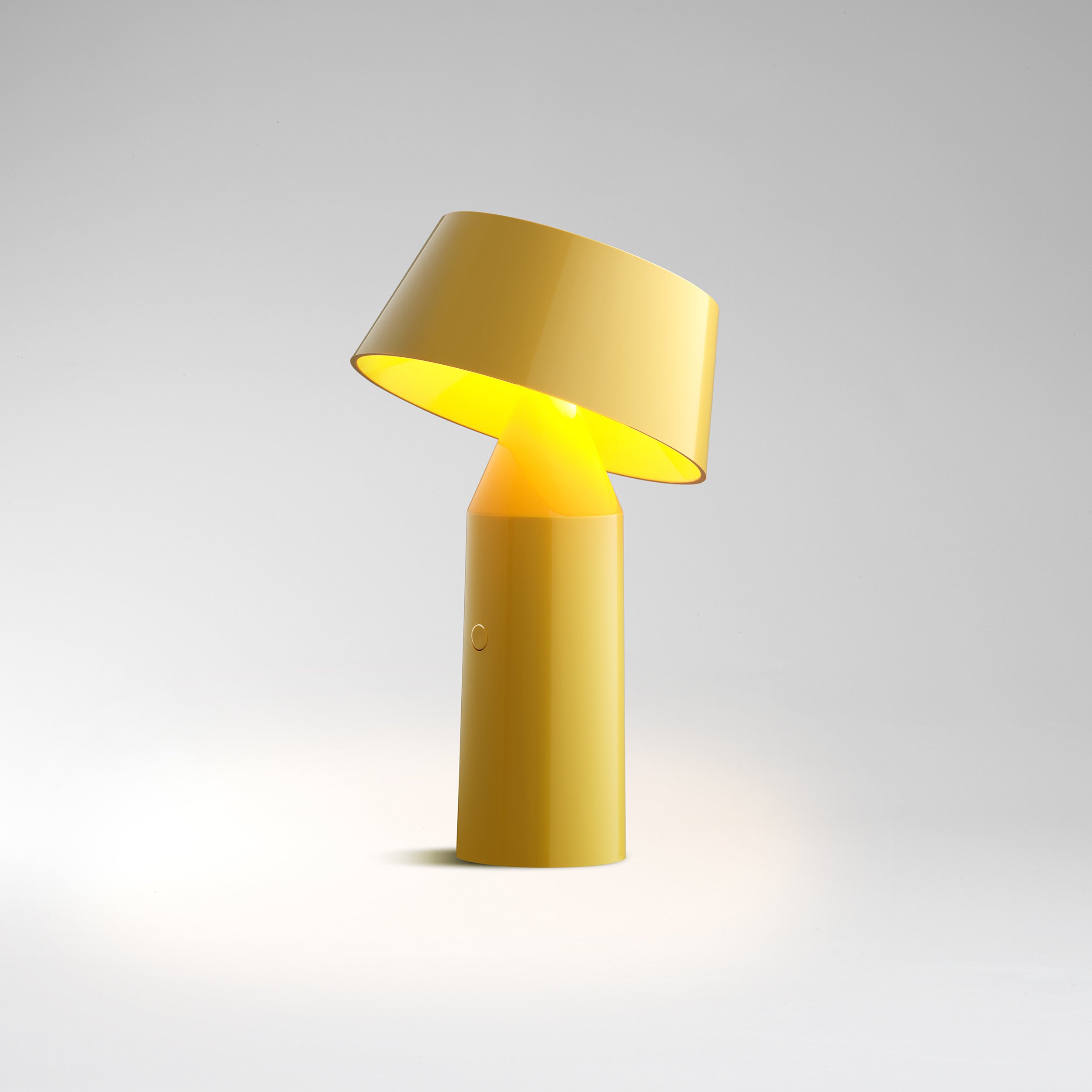 amarillo Marset   lámpara de mesa LED inalámbrica bicoca