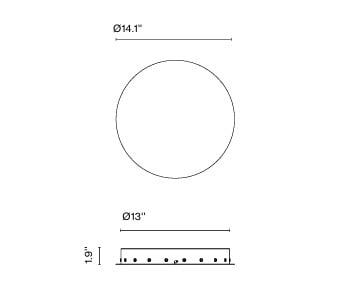Circular Canopy 100W