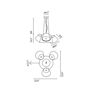 tamtam♡ Buy Tam Tam lamp an Indoor Pendant light fixture - Marset USA