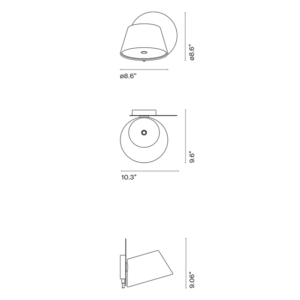 Buy Tam Tam lamp an Indoor Wall light fixture - Marset USA